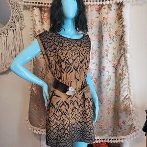 Maude Black Birds Dress